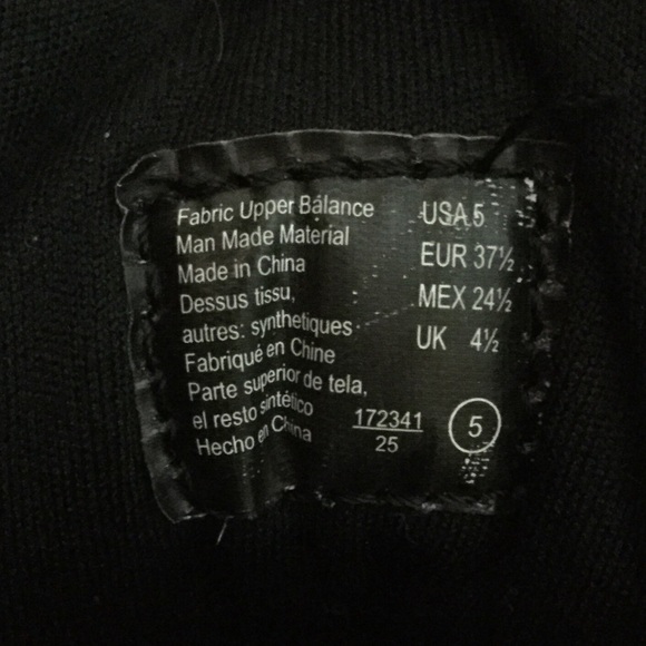 Brash Black Sparkly Wedges - Picture 1 of 3